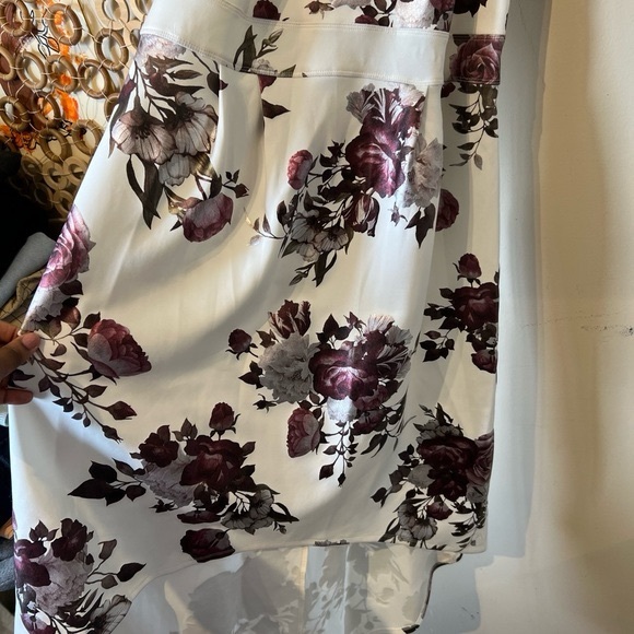 Enfocwomen size 14 high low strapless hand dress - Picture 5 of 7